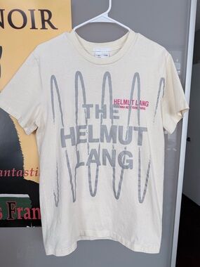 Helmut Lang HL Pelvis Records Tee